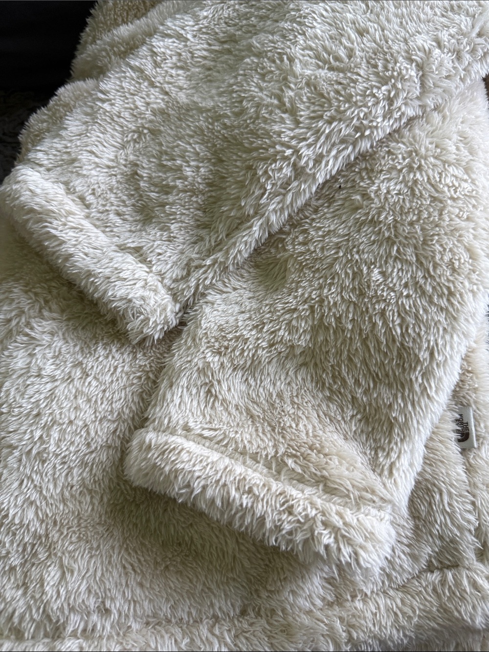 THE NORTH FACE FURRY FLEECE PULLOVER TOP WOMEN'S - Picture 9 of 11